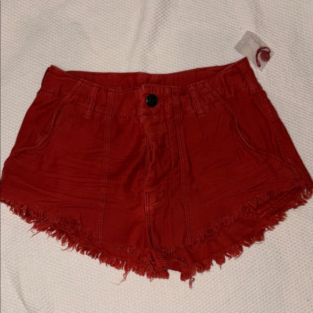 FP Movement by Free People  Red 
/Orange Shorts NWOT